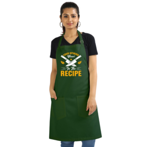 Your Opinion Wasn’t In The Recipe – Unisex Cotton Apron