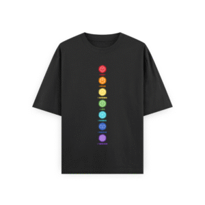 Seven Chakras Unisex Oversized Classic T-Shirt