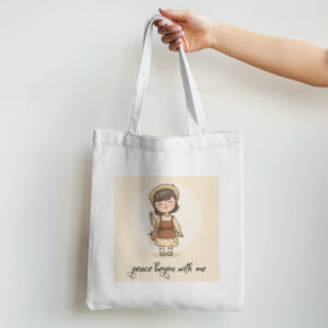 Peace Tote Bag Non Zipper